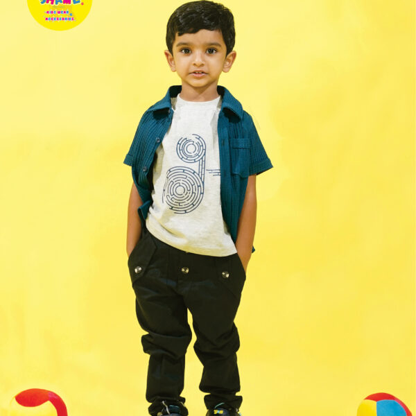 Boys Shirt & T shirt Set
