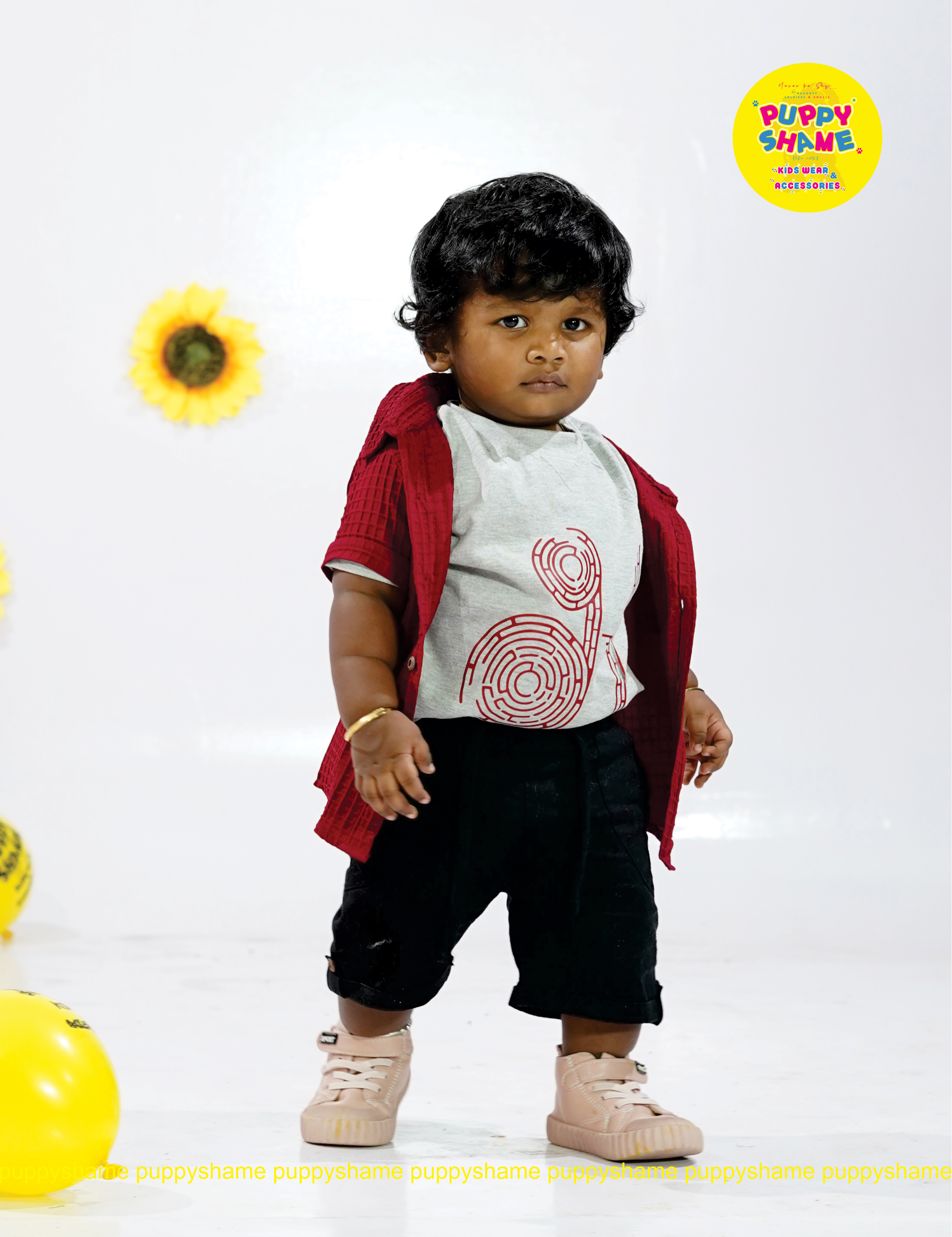 Boys Shirt & T shirt Set